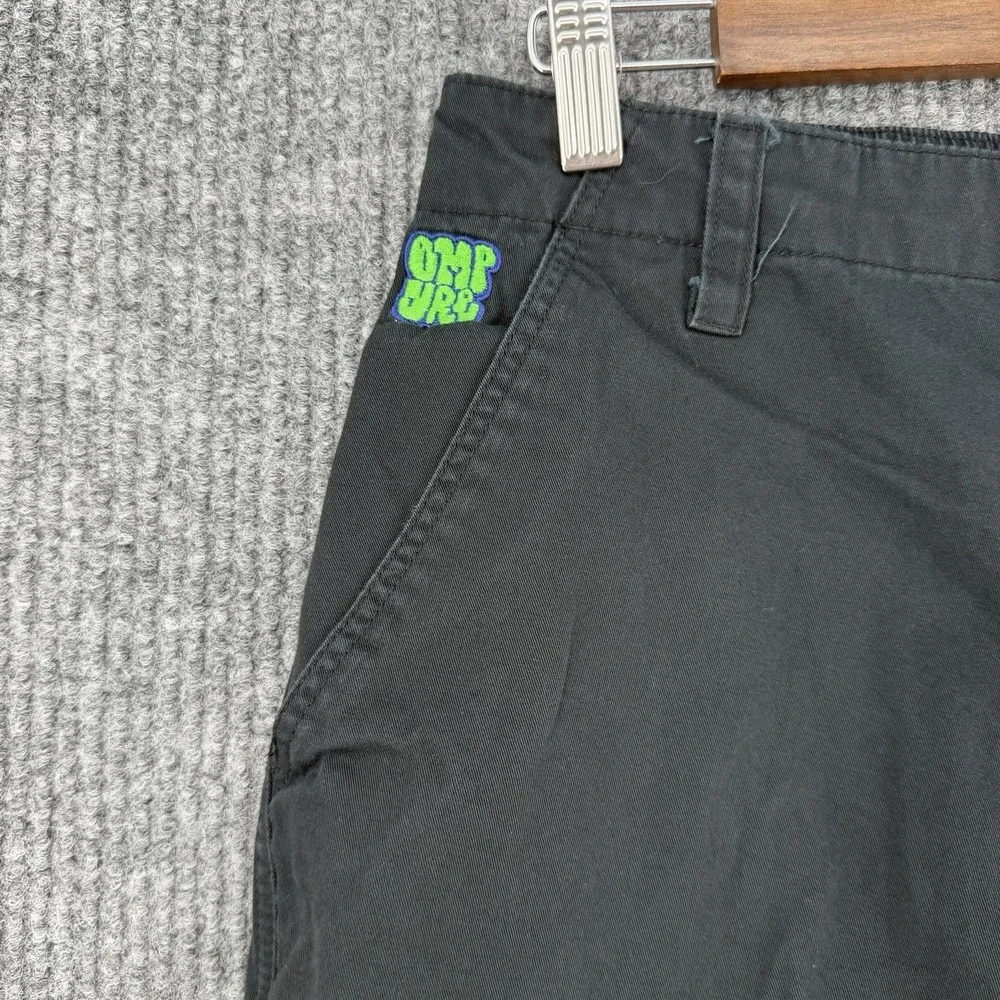 Empyre Relax cargo jogger pants men's Large black cotton utility skate 32x29